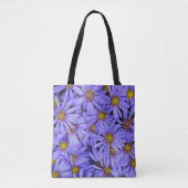 Tote Bag Fleurs d'Aster violet à RHS Garden Wisley (Devant)