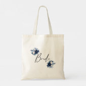 Tote Bag Fleurs de Blue Bride Design (Dos)