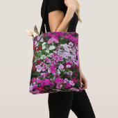 Tote Bag Fleurs de carnation (De près)