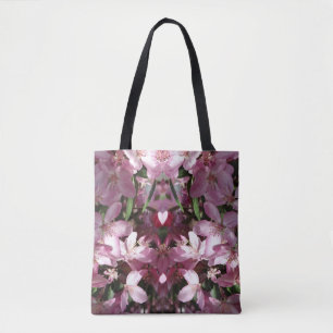 Tote Bag Fleurs de cerisier roses de printemps