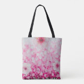 Tote Bag Fleurs de cerisiers impressionnistes (Dos)