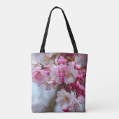 Tote Bag Fleurs de cerisiers roses (Dos)