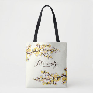 Tote Bag Fleurs de cerisiers Sakura Soirée de mariage Fourr