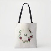 Tote Bag Fleurs de champagne bourguignonne (Devant)