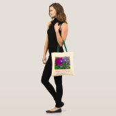 Tote Bag fleurs de couleur magnifique (Devant (modèle))