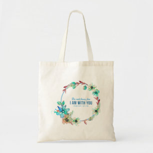 Tote Bag Fleurs de couronne Verdure Floral Religieux