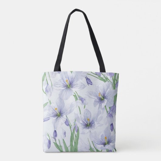 Tote Bag Fleurs de crocus (Dos)