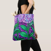 Tote Bag Fleurs de fleur (De près)