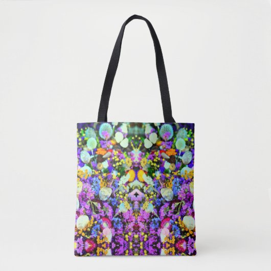Tote Bag Fleurs de fourre-tout (Devant)