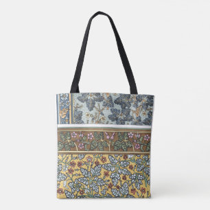 Tote Bag Fleurs de Géranium sauvage Art Nouveau Floral Vint