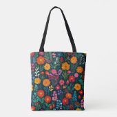 TOTE BAG FLEURS DE JARDIN (Dos)