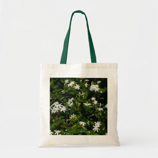 Tote Bag Fleurs de jasmin Botanique tropicale florale (Devant)