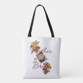 Tote Bag Fleurs de la mère de la mariée (Dos)