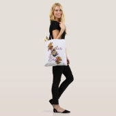 Tote Bag Fleurs de la mère de la mariée (Sur le modèle)