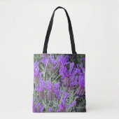 Tote Bag Fleurs de Lavande Espagnole (Devant)