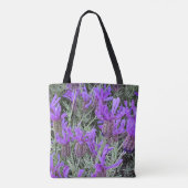 Tote Bag Fleurs de Lavande Espagnole (Dos)
