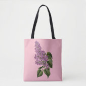 Tote Bag Fleurs de lilas (Devant)
