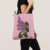 Tote Bag Fleurs de lilas (De près)