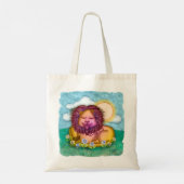 Tote Bag Fleurs de Lion (Dos)