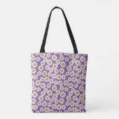 Tote Bag Fleurs de marguerite ditsy (Dos)