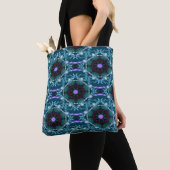 Tote Bag Fleurs de mer profondes..... (De près)