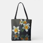Tote Bag Fleurs de Narcisse (Dos)