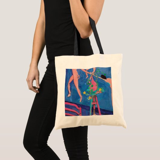 Tote Bag Fleurs de Nasturtium dans l'Atelier, Matisse (Devant (produit))