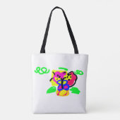 Tote Bag Fleurs de papillon (Dos)