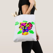Tote Bag Fleurs de papillon (De près)