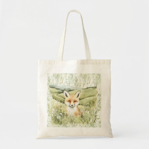 Tote Bag Fleurs de pâquerette renard