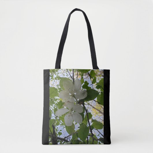 Tote Bag fleurs de pommes (Devant)