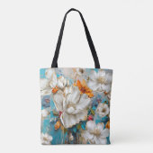 Tote Bag Fleurs de printemps (Dos)