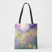 Tote Bag Fleurs de printemps (Devant)
