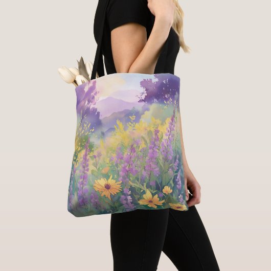 Tote Bag Fleurs de printemps (De près)
