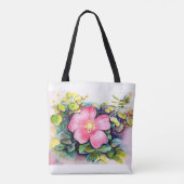 Tote Bag Fleurs de printemps (Dos)