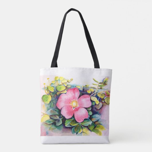 Tote Bag Fleurs de printemps (Dos)