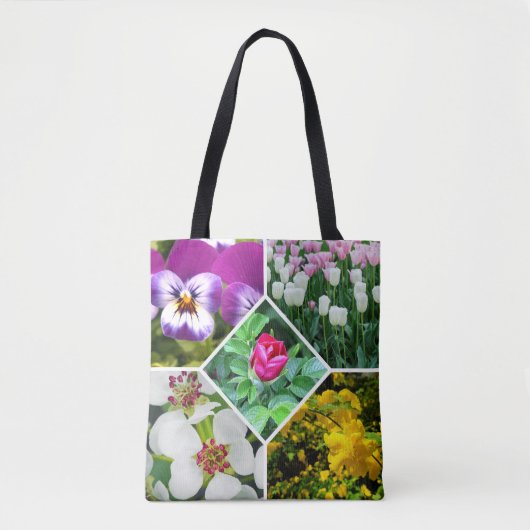 Tote Bag Fleurs de printemps (Devant)