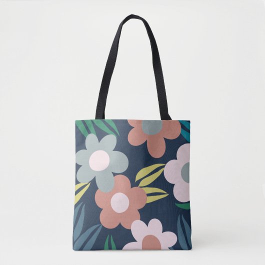 Tote Bag Fleurs de printemps (Devant)