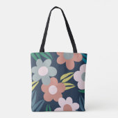 Tote Bag Fleurs de printemps (Dos)
