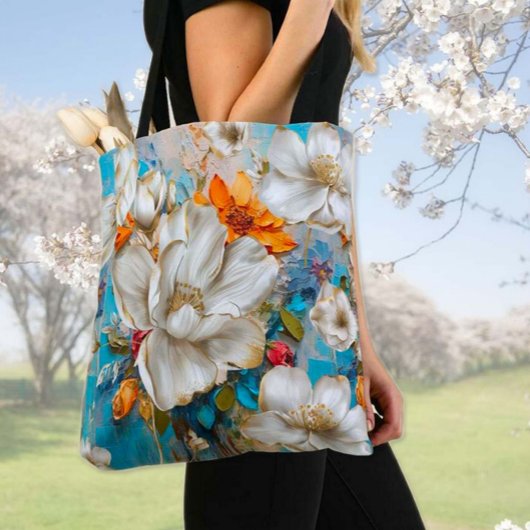 Tote Bag Fleurs de printemps