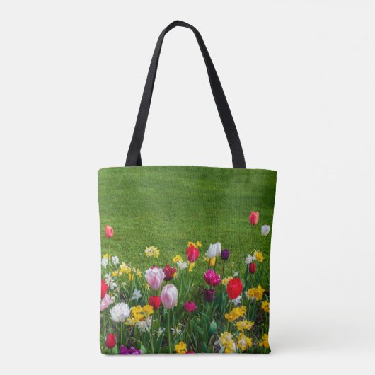Tote Bag Fleurs de printemps (Dos)