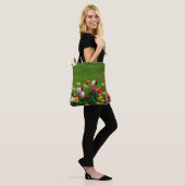 Tote Bag Fleurs de printemps (Sur le modèle)