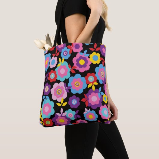 Tote Bag Fleurs de printemps d'Eilin (De près)