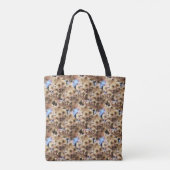 Tote Bag Fleurs de printemps rose fleurs Nature Motif Art (Dos)