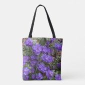 Tote Bag Fleurs de Rhododendron Violet (Dos)