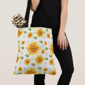 Tote Bag Fleurs de soleil (De près)