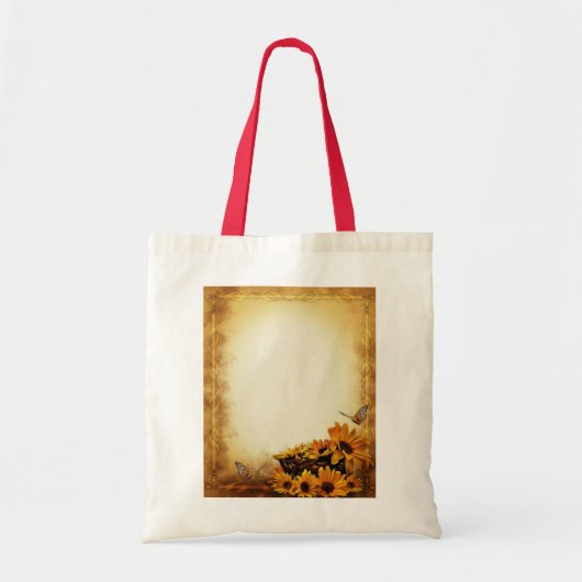 Tote Bag Fleurs de soleil (Devant)