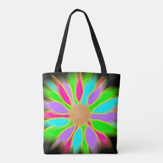Tote Bag Fleurs de soleil (Dos)
