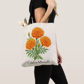 Tote Bag Fleurs de Souci d'Octobre (De près)