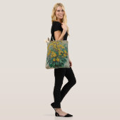 Tote Bag Fleurs de topinambour par Claude Monet (Sur le modèle)